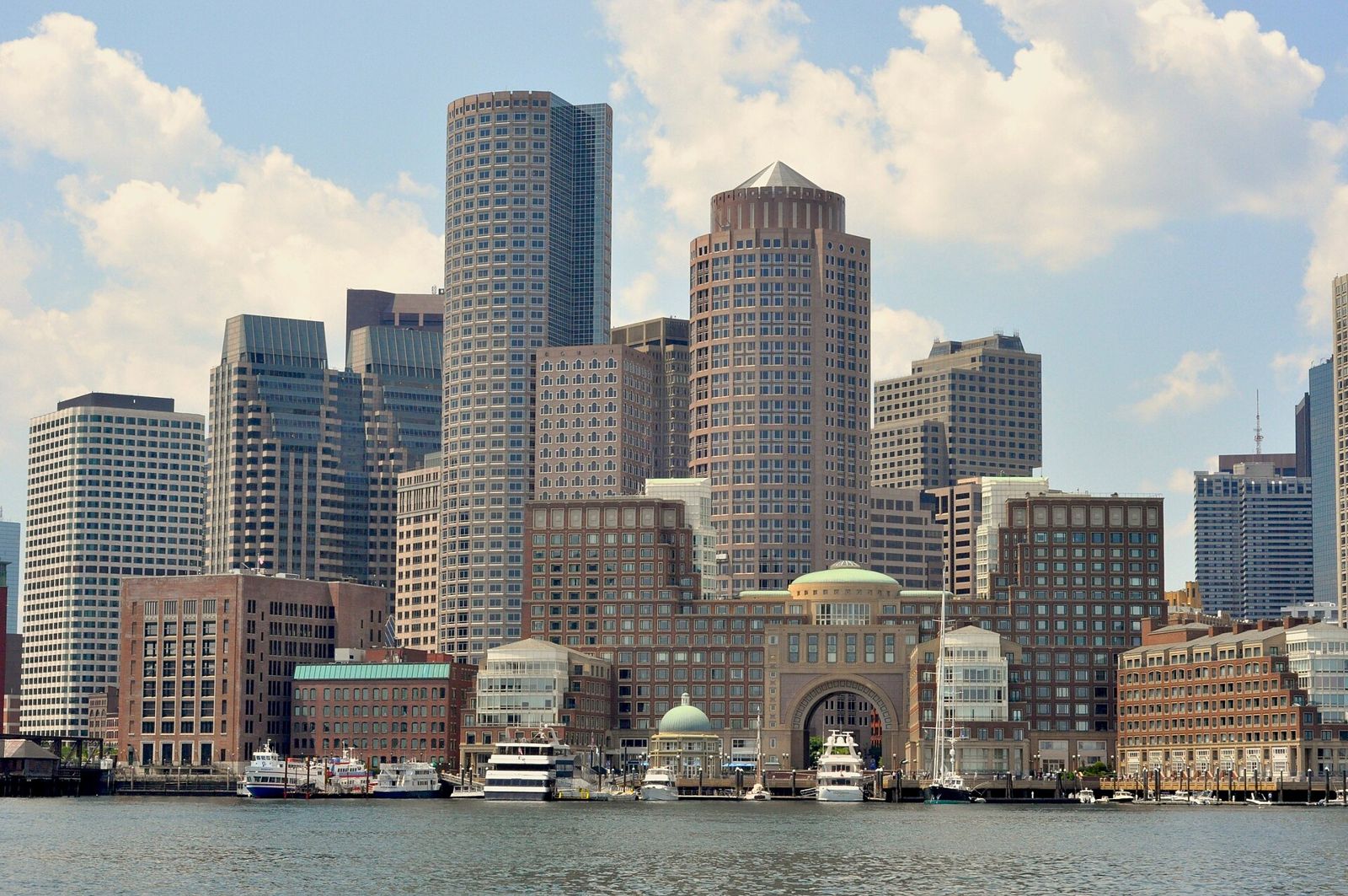 Cruise ships at Flynn Cruiseport Boston