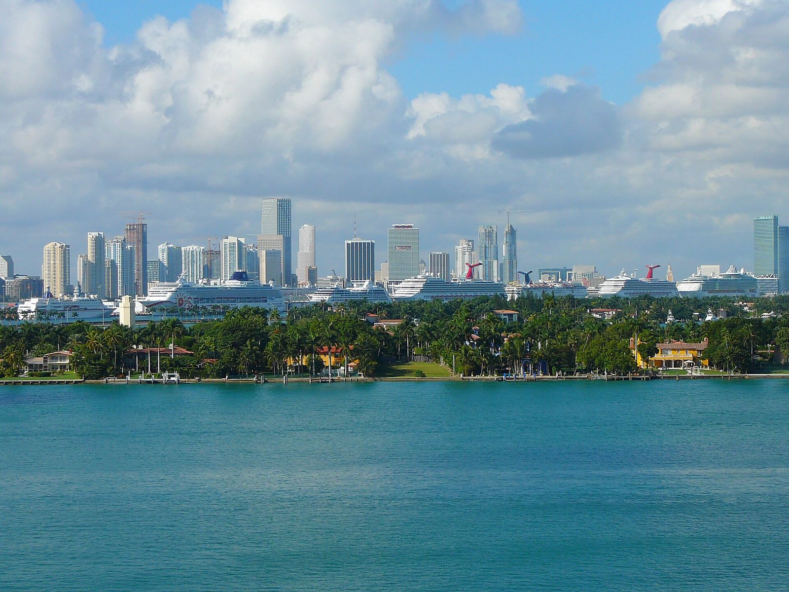 Cruise ships at PortMiami